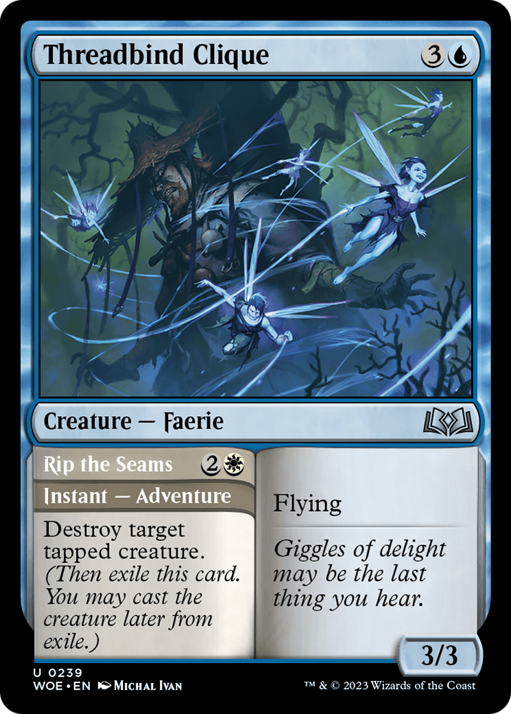 Threadbind Clique (WOE-239) - Wilds of Eldraine Foil