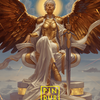 Herald of Eternal Dawn // Herald of Eternal Dawn (AFDN-027) - Foundations Art Series (Borderless) Foil