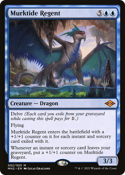Murktide Regent (PPMKM-052) - Modern Horizons 2 Promos Foil