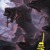 Gnawing Crescendo // Gnawing Crescendo (AWOE-017) - Wilds of Eldraine Art Series (Borderless) Foil