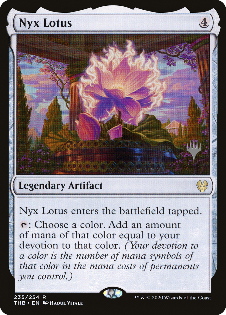 Nyx Lotus (PPTHB-235) - Theros Beyond Death Promos Foil