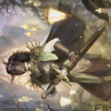 Sungold Sentinel // Sungold Sentinel (AMID-020) - Midnight Hunt Art Series (Borderless) Foil