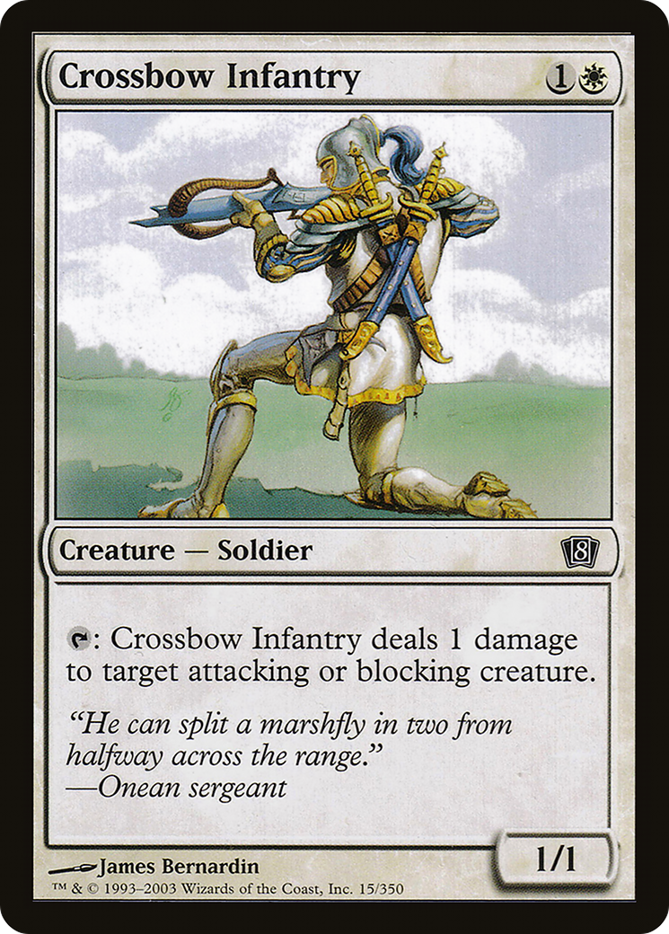 Crossbow Infantry (8ED-015) - 8th Edition