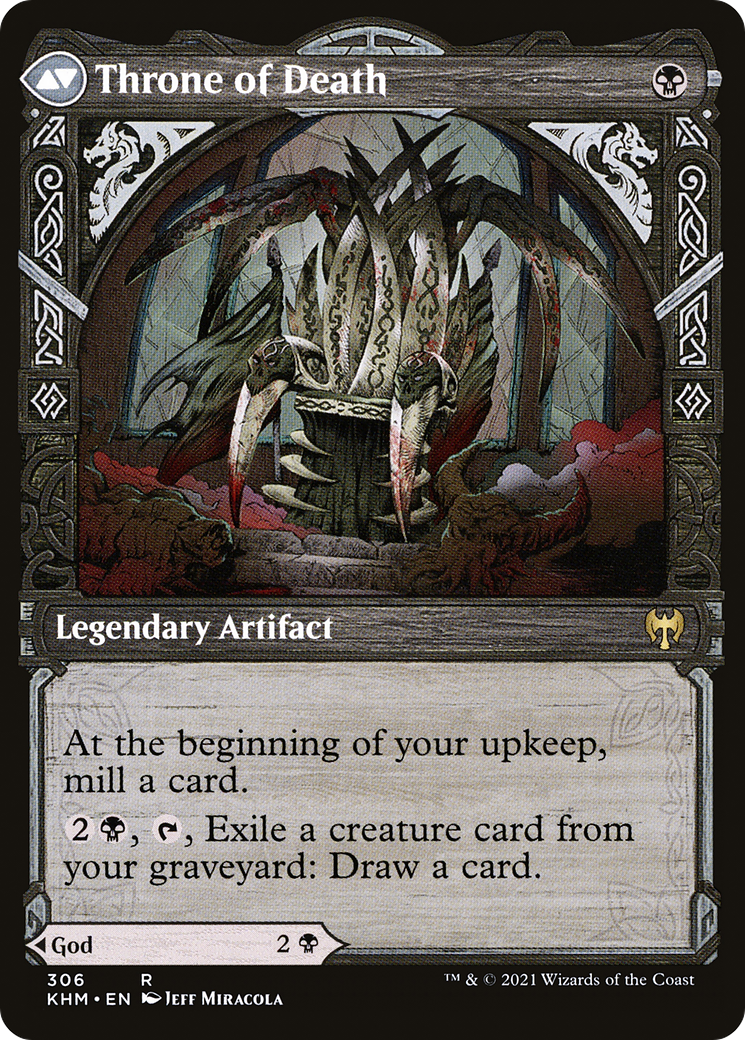 Egon, God of Death (Showcase) (KHM-306) - Kaldheim: (Showcase)