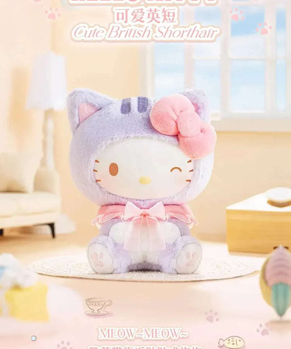 Top Toy x Sanrio - Play With Kittens Plush Pendant Figure Series