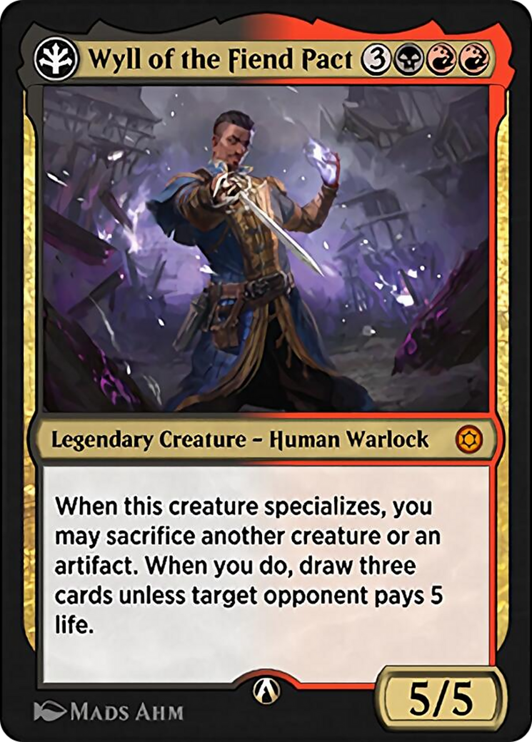 Wyll of the Fiend Pact (HBG-15B) - Alchemy Horizons: Baldur's Gate