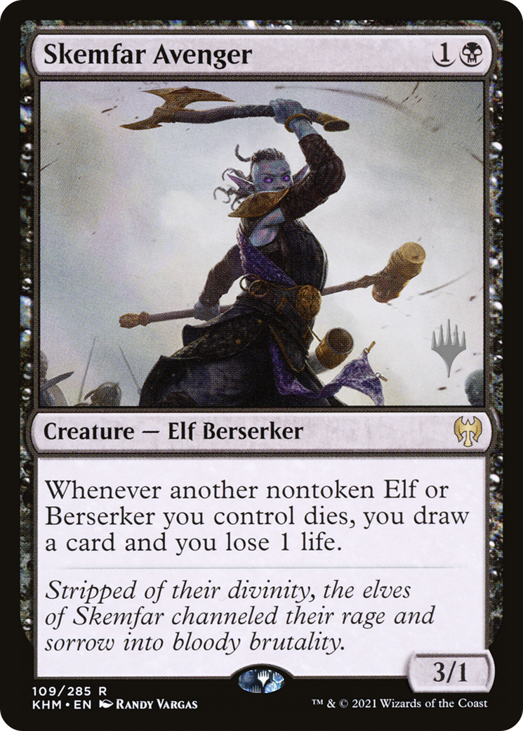 Skemfar Avenger (PPKHM-109P) - Kaldheim Promos Foil