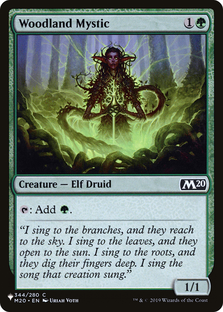 Woodland Mystic (LIST-344/280) - The List