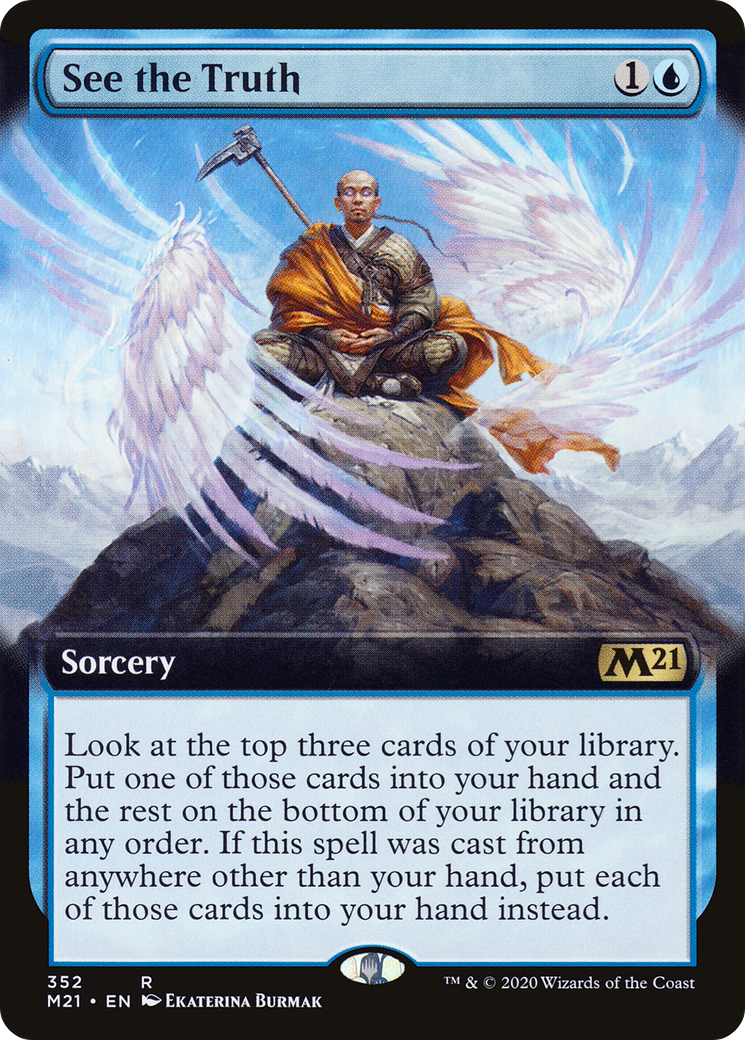 See the Truth (Extended Art) (M21-352) - Core Set 2021: (Extended Art)