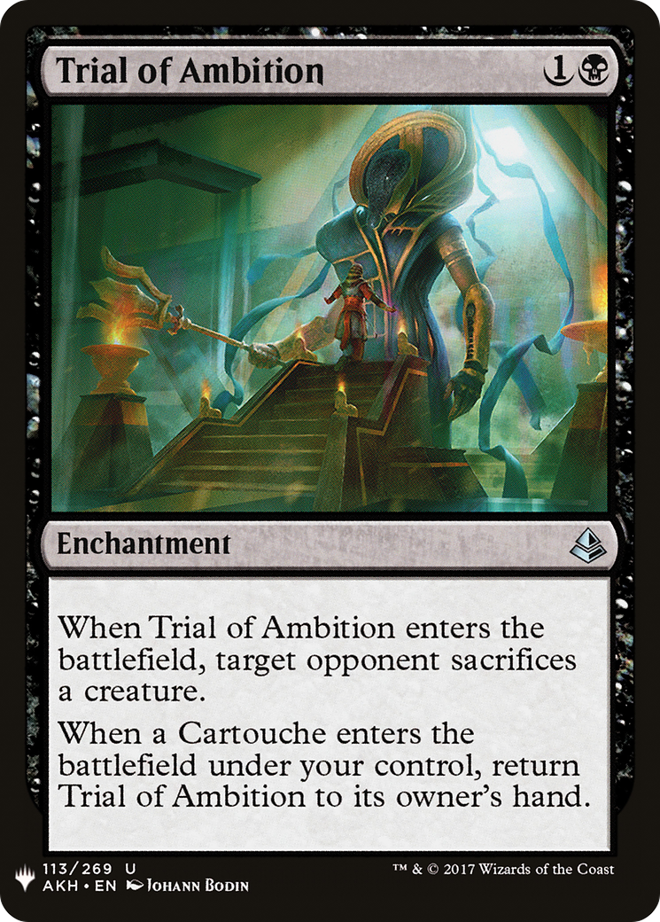 Trial of Ambition (LIST-AKH-113) - The List