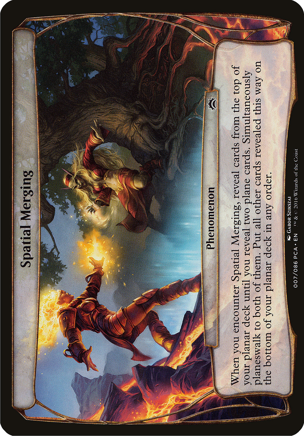 Spatial Merging (Planechase Anthology) (OVER-) - Planechase Anthology Planes