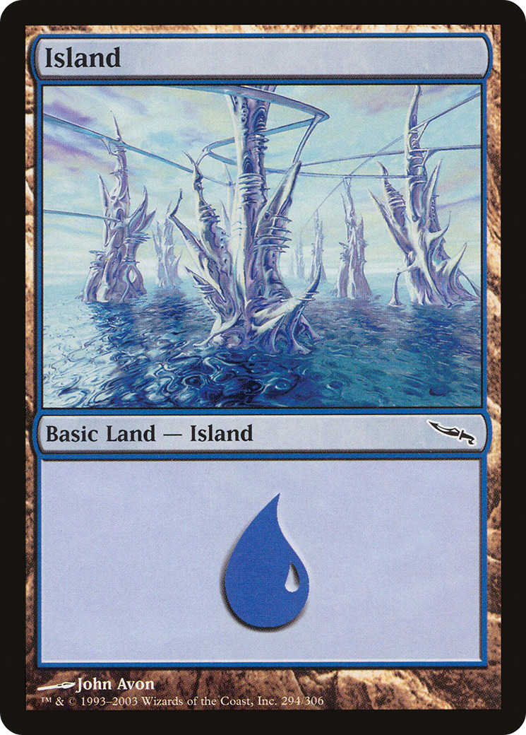 Island (294) (MRD-294) - Mirrodin