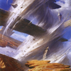 Plains // Plains (AZNR-008) - Zendikar Rising Art Series (Borderless) Foil