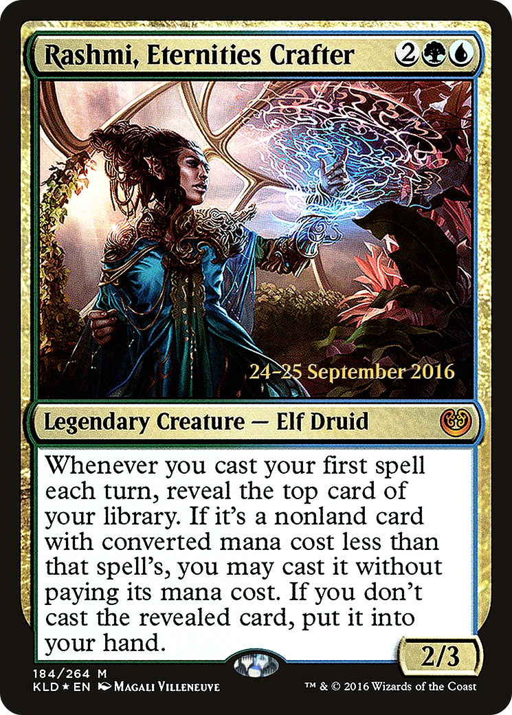 Rashmi, Eternities Crafter (PRE-184) - Kaladesh Promos Foil