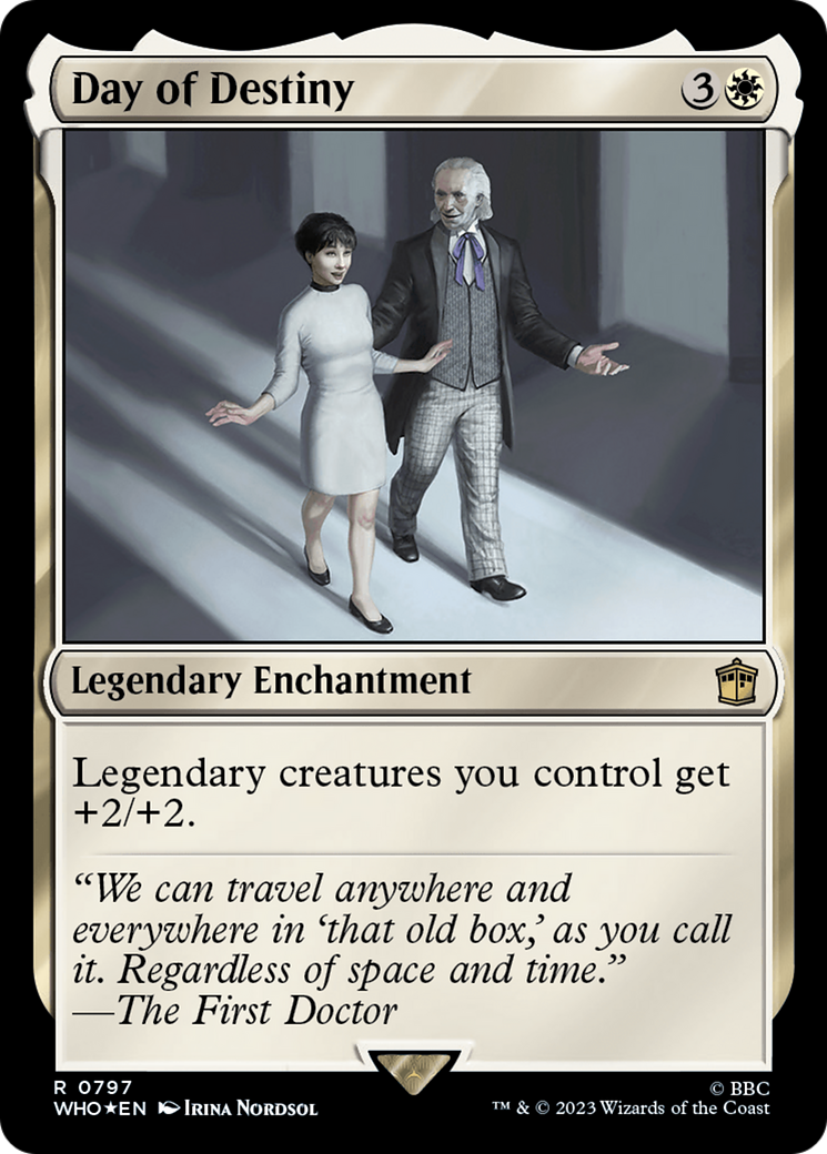 Day of Destiny (Surge Foil) (WHO-797) - Doctor Who Foil