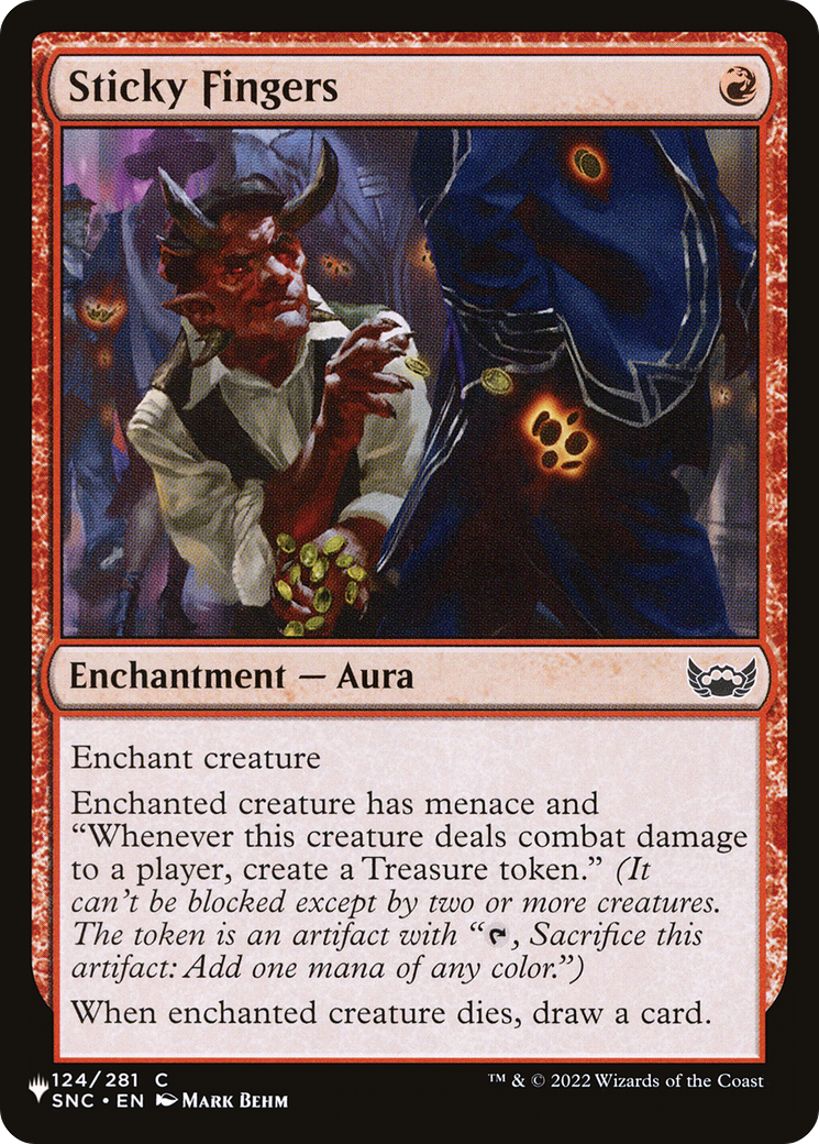 Sticky Fingers (LIST-124/281) - The List