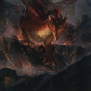 Red Dragon // Red Dragon (AAFR-081) - Adventures in the Forgotten Realms Art Series (Borderless) Foil