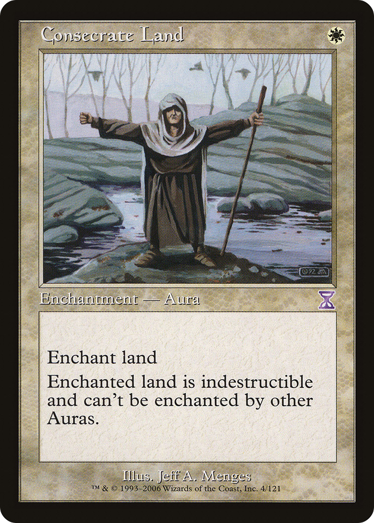 Consecrate Land (TSB-004) - Time Spiral Timeshifted