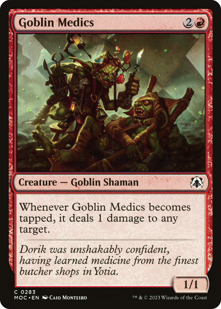 Goblin Medics (MOC-283) - March of the Machine Commander