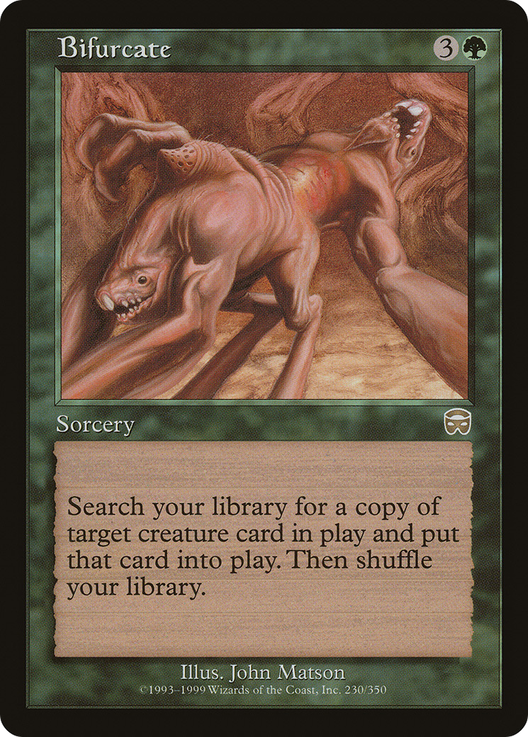 Bifurcate (MMQ-230) - Mercadian Masques Foil