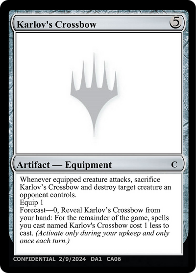 Karlov's Crossbow (UNK-CA06A) - Unknown Event
