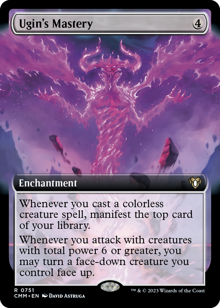 Ugin's Mastery (Extended Art) (CMM-751) - Commander Masters: (Extended Art) Foil