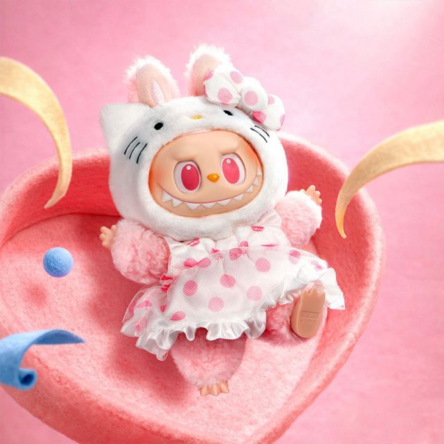 POP MART: Labubu THE MONSTERS x Hello Kitty and Friends Plush Pendant Blindbox