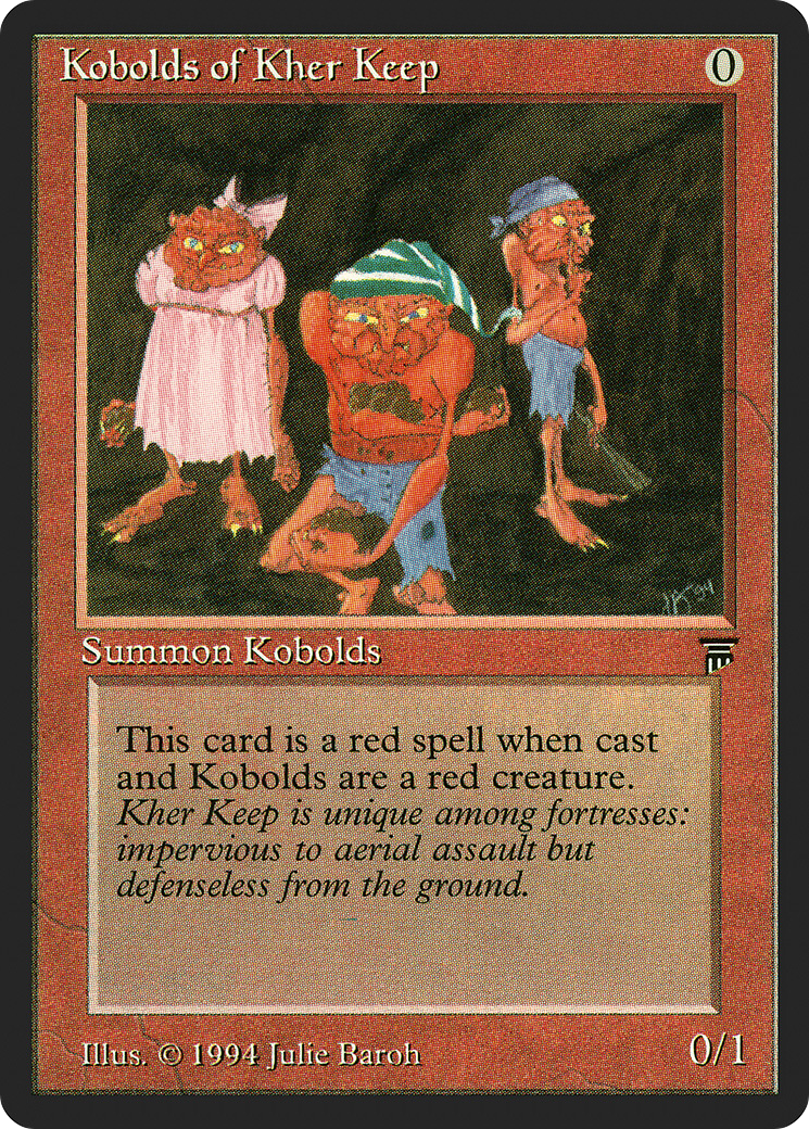 Kobolds of Kher Keep (LEG-) - Legends