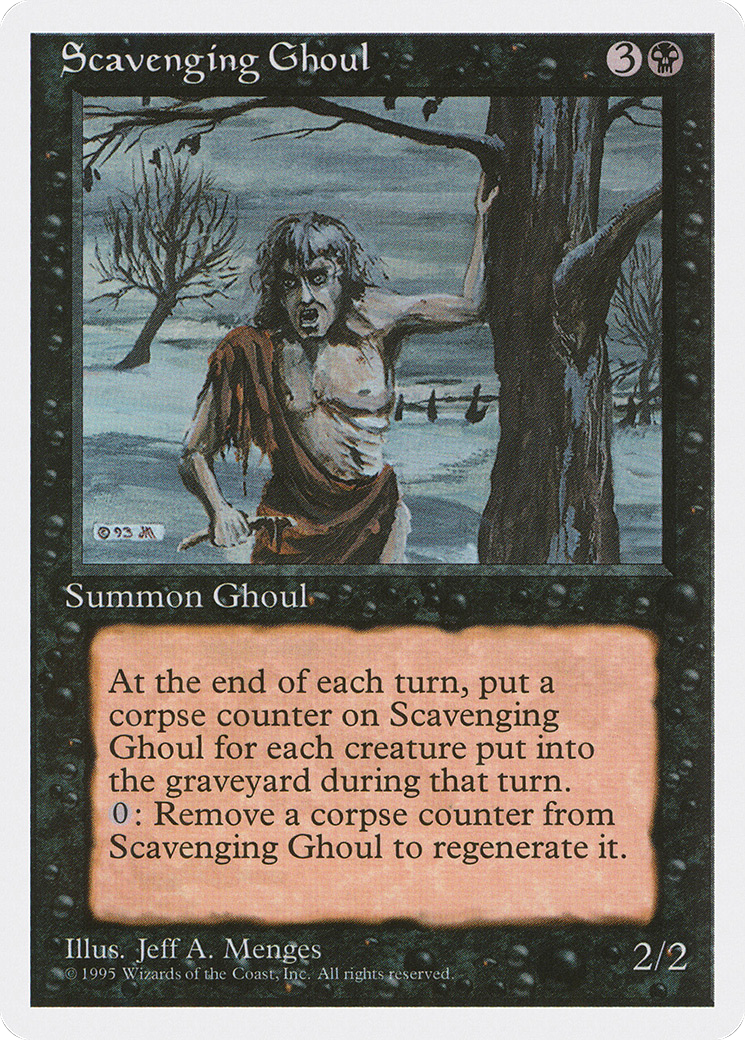 Scavenging Ghoul (4ED-) - Fourth Edition