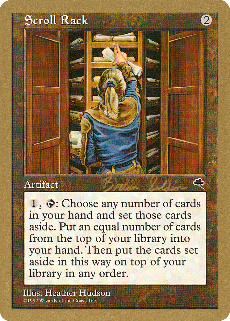 Scroll Rack - 1998 Brian Selden (TMP) (WCD-) - World Championship Decks 1998