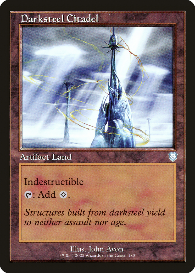 Darksteel Citadel (Retro Frame) (BRC-180) - The Brothers' War Commander