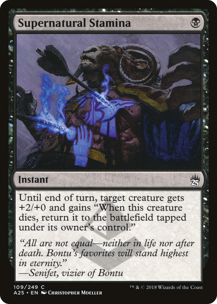 Supernatural Stamina (A25-109) - Masters 25