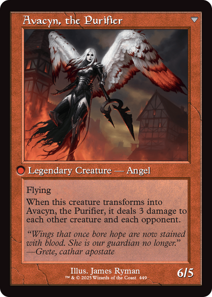 Archangel Avacyn (Retro Frame) (INR-449) - Innistrad Remastered