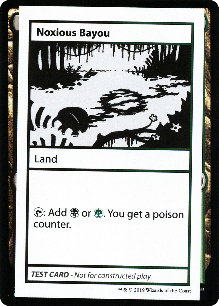Noxious Bayou (No PW Symbol) (CMB1-118) - Mystery Booster Playtest Cards 2021