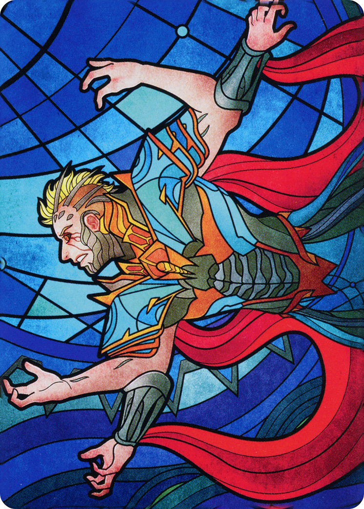 Ertai Resurrected // Ertai Resurrected (ADMU-070) - Dominaria United Art Series (Borderless) Foil