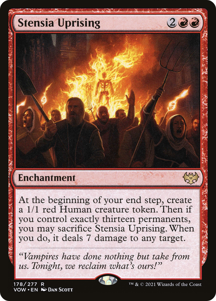 Stensia Uprising (VOW-178) - Innistrad: Crimson Vow