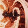 Crackle with Power // Crackle with Power (ASTX-012) - Strixhaven Art Series (Borderless) Foil