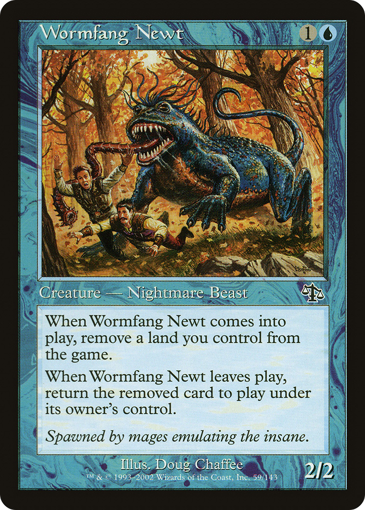 Wormfang Newt (JUD-059) - Judgment