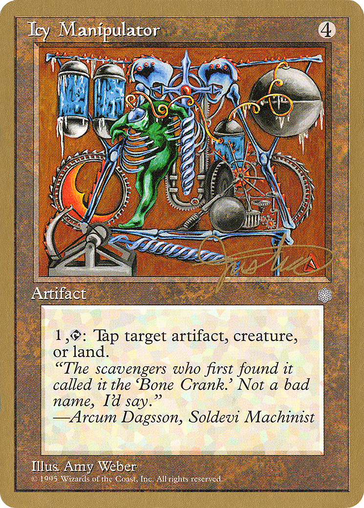 Icy Manipulator - 1996 Mark Justice (ICE) (WCD-) - Pro Tour Collector Set
