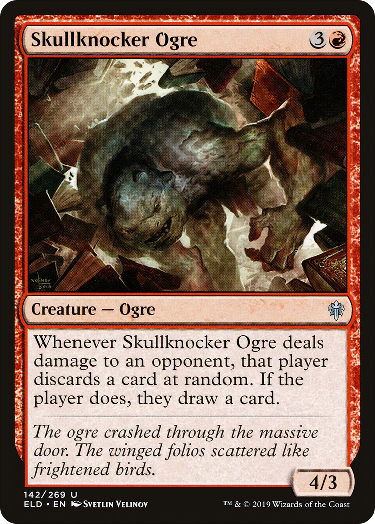 Skullknocker Ogre (ELD-142) - Throne of Eldraine