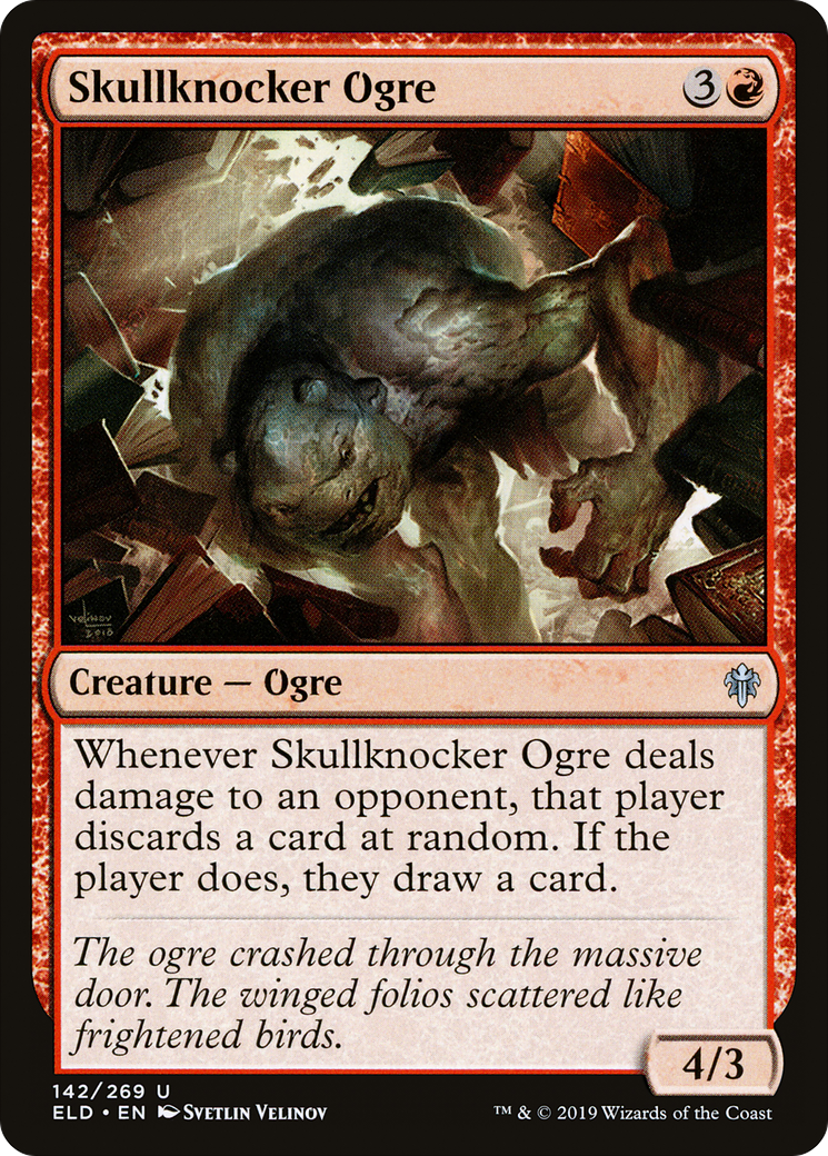 Skullknocker Ogre (ELD-142) - Throne of Eldraine