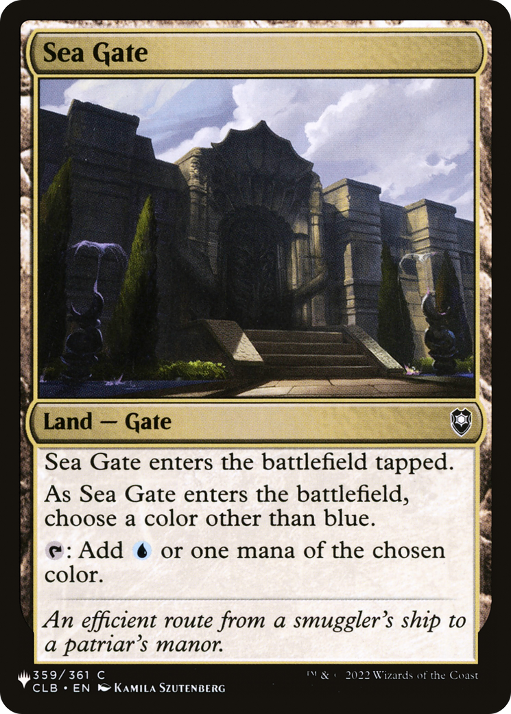 Sea Gate (LIST-359/361) - The List