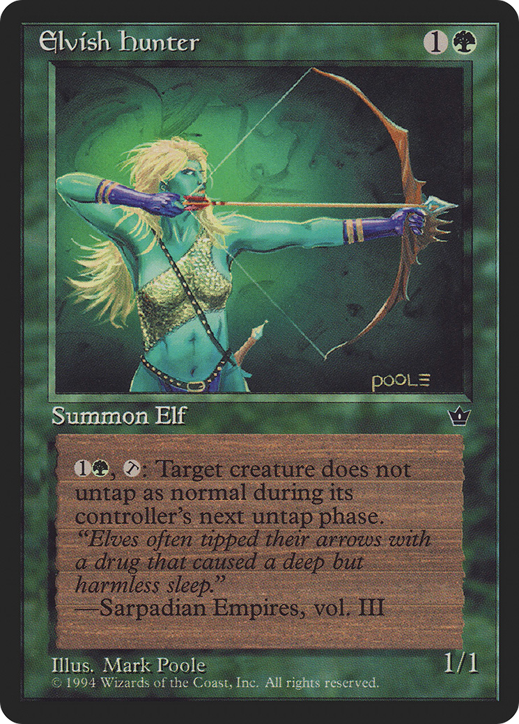 Elvish Hunter (FEM-) - Fallen Empires