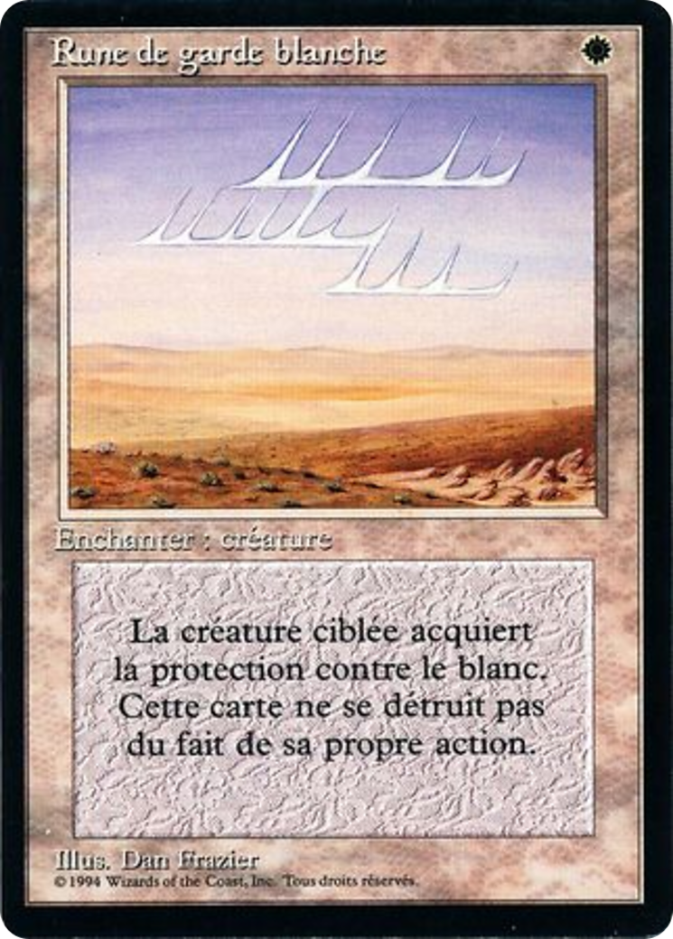 White Ward (FBB-) - Foreign Black Border