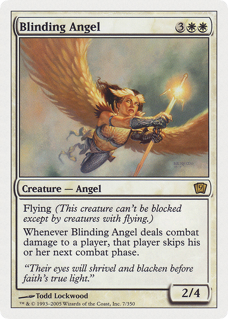 Blinding Angel (9ED-007) - 9th Edition Foil