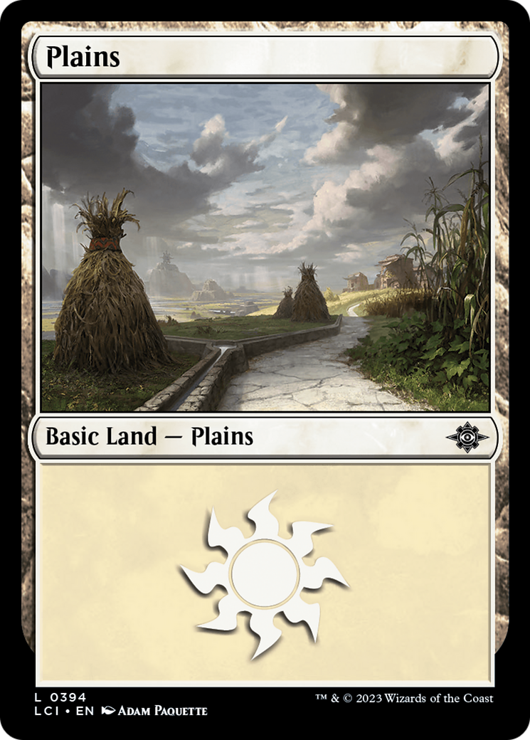 Plains (0394) (LCI-394) - The Lost Caverns of Ixalan Foil