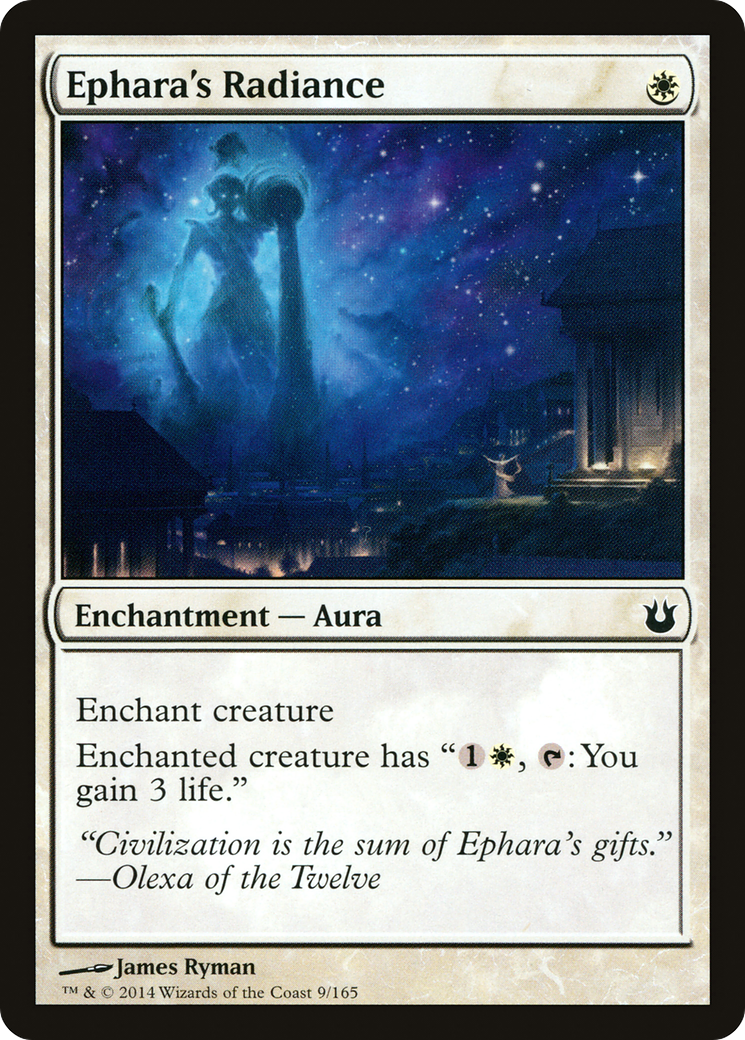 Ephara's Radiance (BNG-009) - Born of the Gods Foil