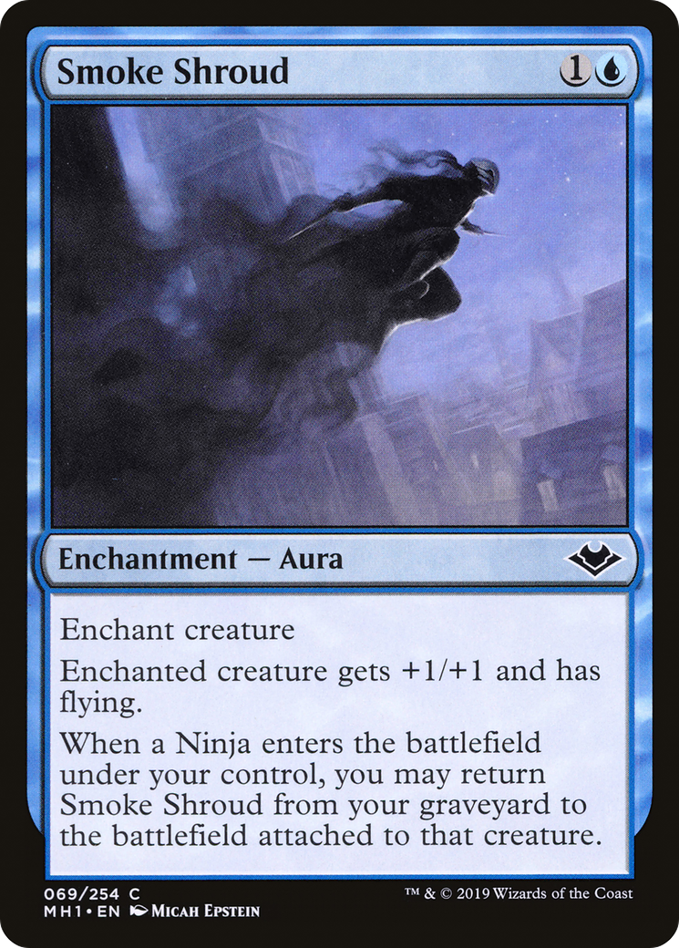 Smoke Shroud (MH1-069) - Modern Horizons Foil
