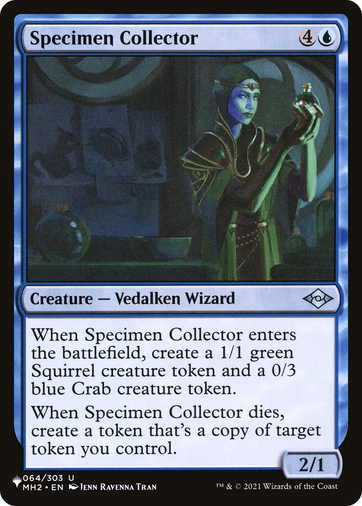 Specimen Collector (LIST-064/303) - The List