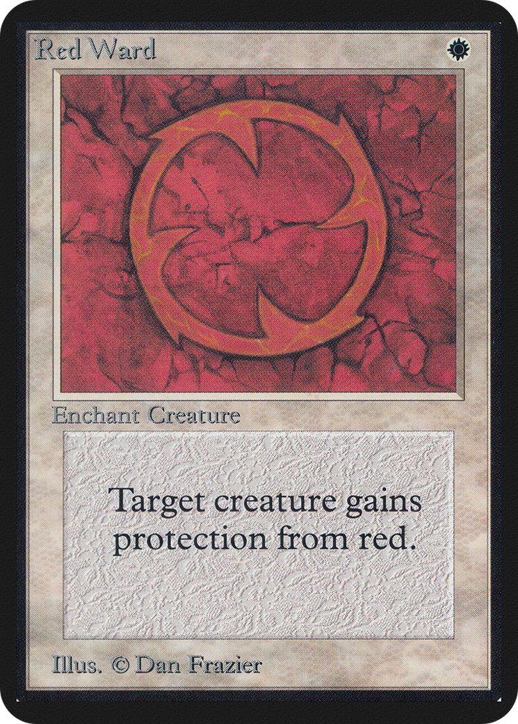 Red Ward (LEA-) - Limited Edition Alpha